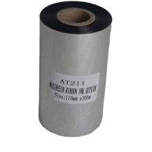 Printed ribbon 85mm*300m wax/resin thermal transfer ribbon (TTR) for label printer